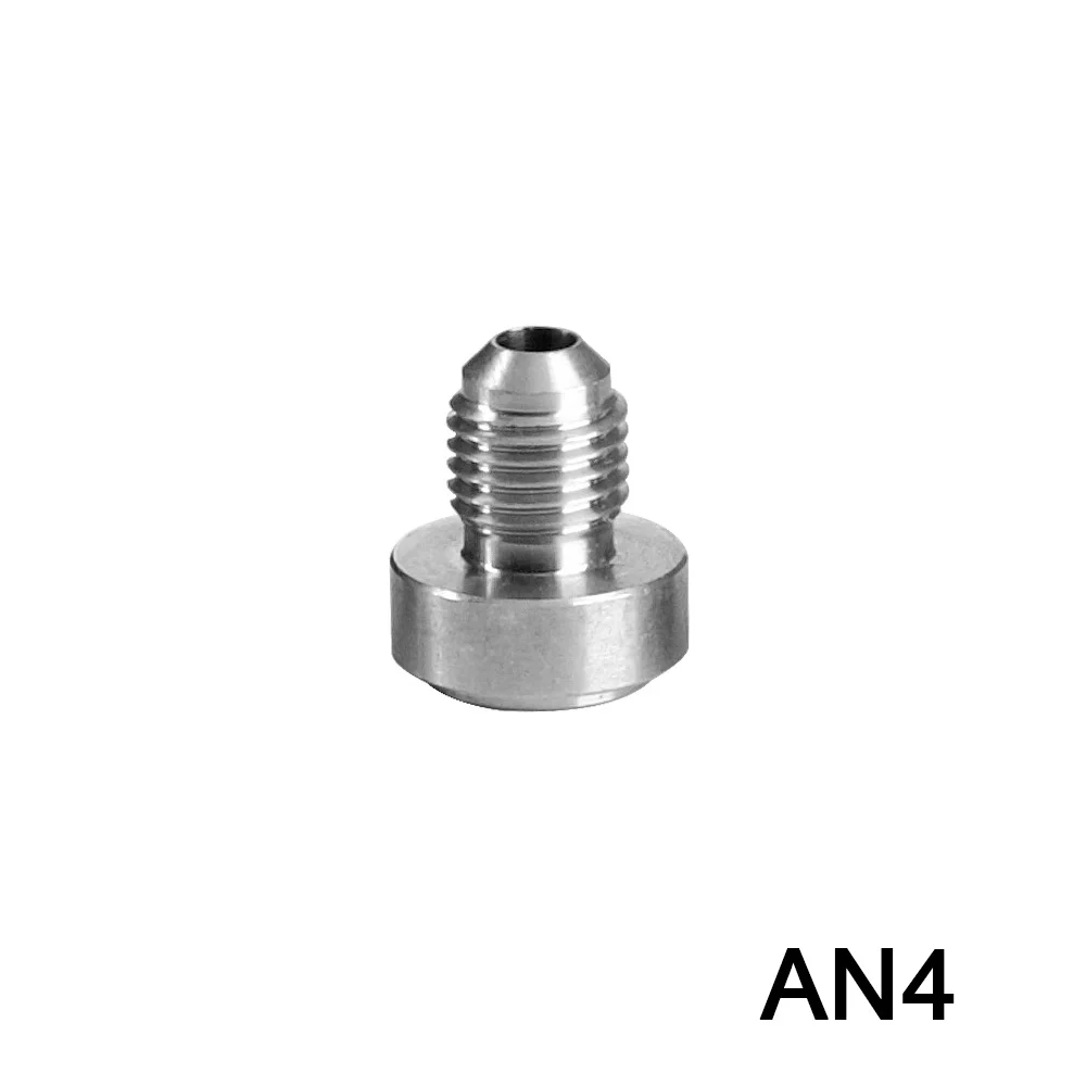 1PCS AN6 AN8 AN10 AN12 AN16 AN20 Männlich Billet Edelstahl Gerade Männlich Schweiß Fitting Adapter Schweiß Bung Nitrous schlauch Fitting