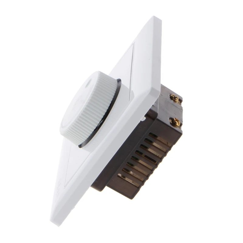 220V 200W Adjustment Ceiling Fan Speed Control Wall Button Dimmer