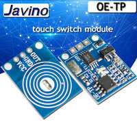 1/5/10Pcs OE-TP capacitive touch button light touch switch module digital touch sensor LED no pole dimming 10A DC 5-12V