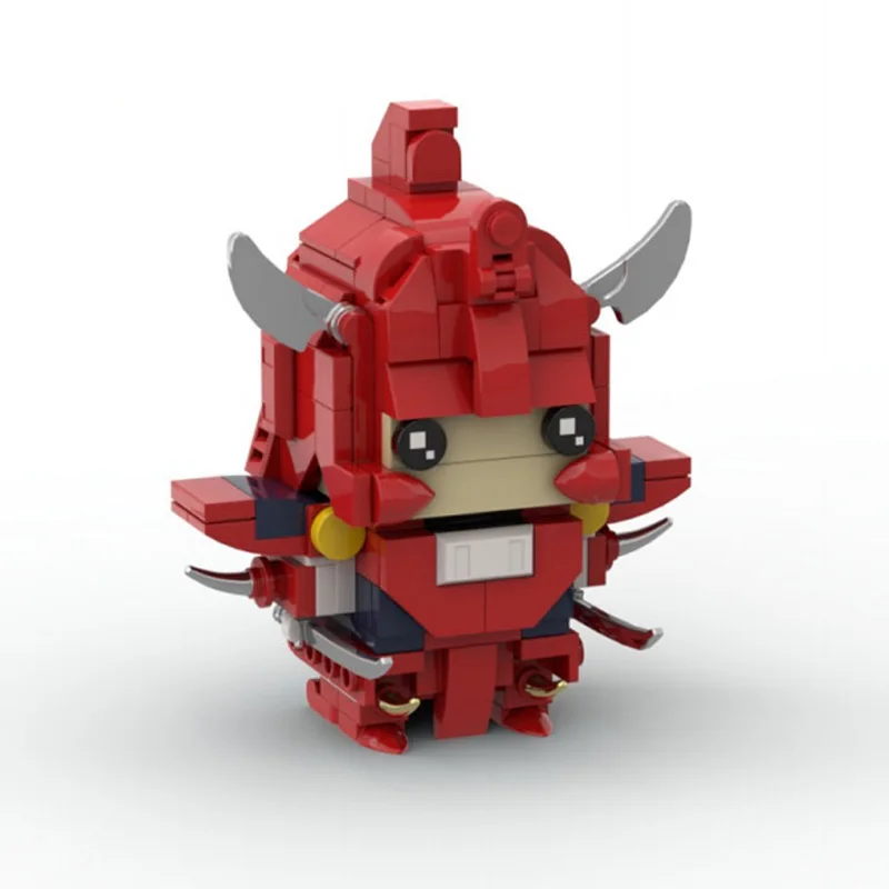 Bricklink Movie Anime Figures YoroiDen-Samurai Troopers Brickheadz Ronin Warriors Ryo Sanada Building Blocks Toys Children Gift