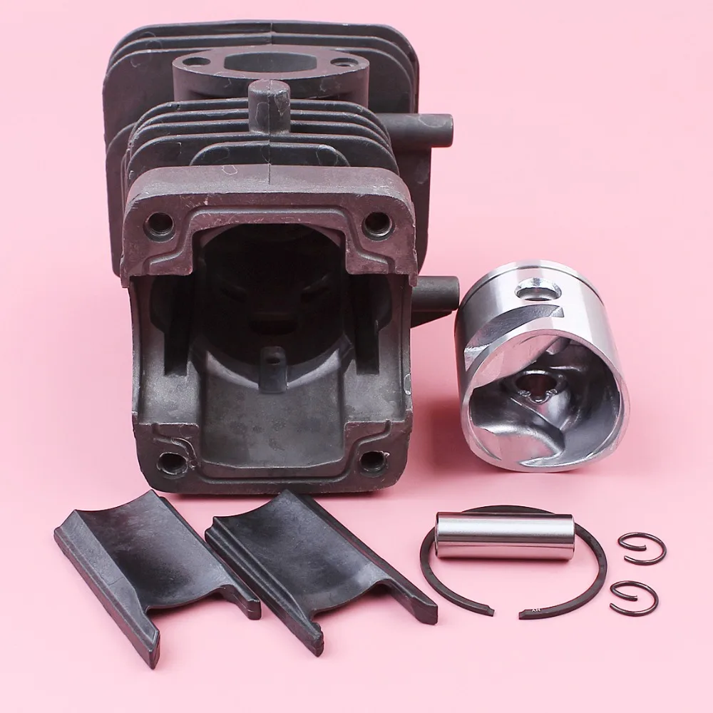 Adefol 39 مللي متر حلقة مكبس أسطوانية دبوس بحلقة إحكام Kit For Husqvarna 235 236 236E 240 240E قطع غيار المنشار 545050417 бензопила