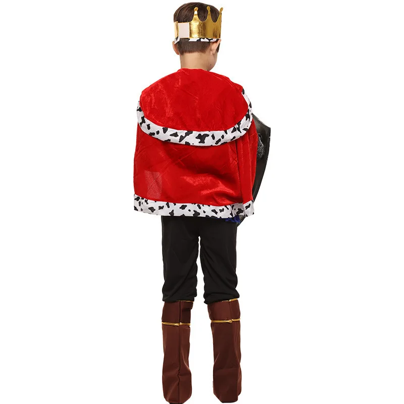 Costume da principe per bambini per bambini halloween cosplay the king costume fantasia per bambini per bambini per bambini per bambini