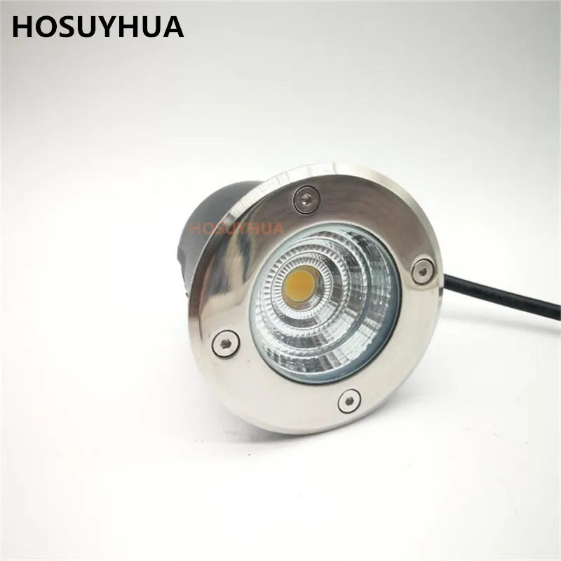 

IP65 5W 10W COB Waterproof LED Underground Light Outdoor Ground Garden Path Floor Buried Yard Landscape Lamp AC85~265V/DC12V.