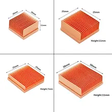Pure Copper Heatsink for Raspberry Pi and 3D Printer #2