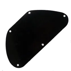 1Pcs Black Plastic Bass Guitar Cavity Cover Cover Back Plate Wiring BackPlate Guitar Pickguard Guitar Accessories Guitar Parts