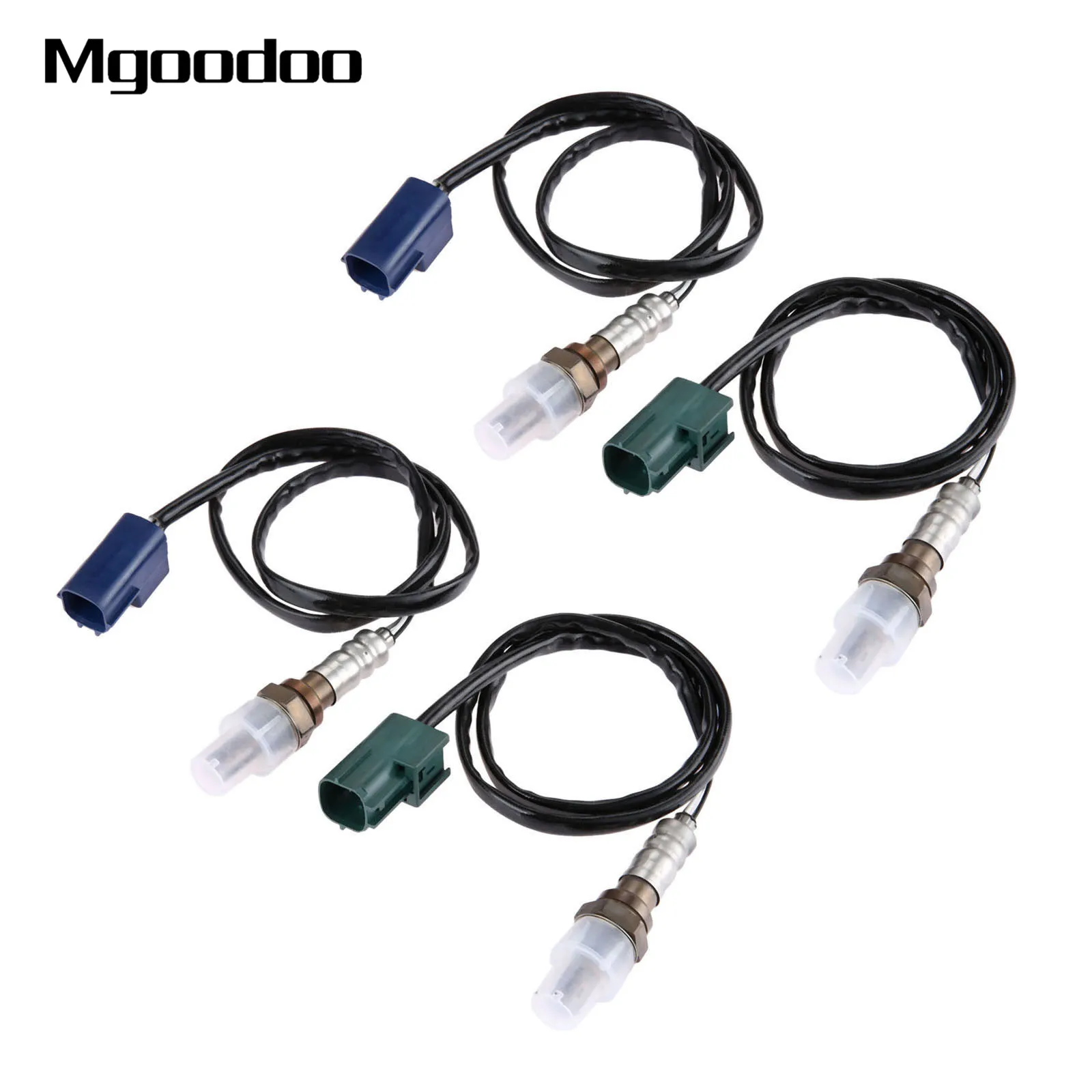 4Pcs Lambda Sensor O2 Oxygen Sensor Air Fuel Ratio Sensors For Infiniti FX45 FX35 G35 M45 Q45 Nissan 350Z 226902A000 226908J001