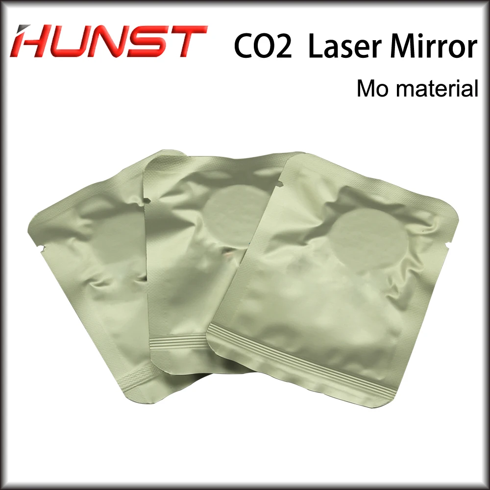 Imagem -06 - Hunst-gravação a Laser e Peças para Máquinas de Corte Lente Reflexiva Espelho Laser mo Diâmetro 20 mm 25 mm 30 mm 200w Co2 Pcs Lot