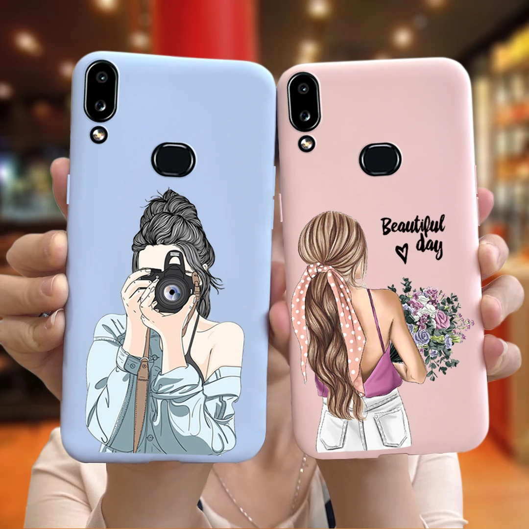 Beautiful Girl Case For Samsung A10S Case A10s 2019 Cover Soft Silicone Phone Cover For Samsung Galaxy A10S A107 A107F SM-A107F