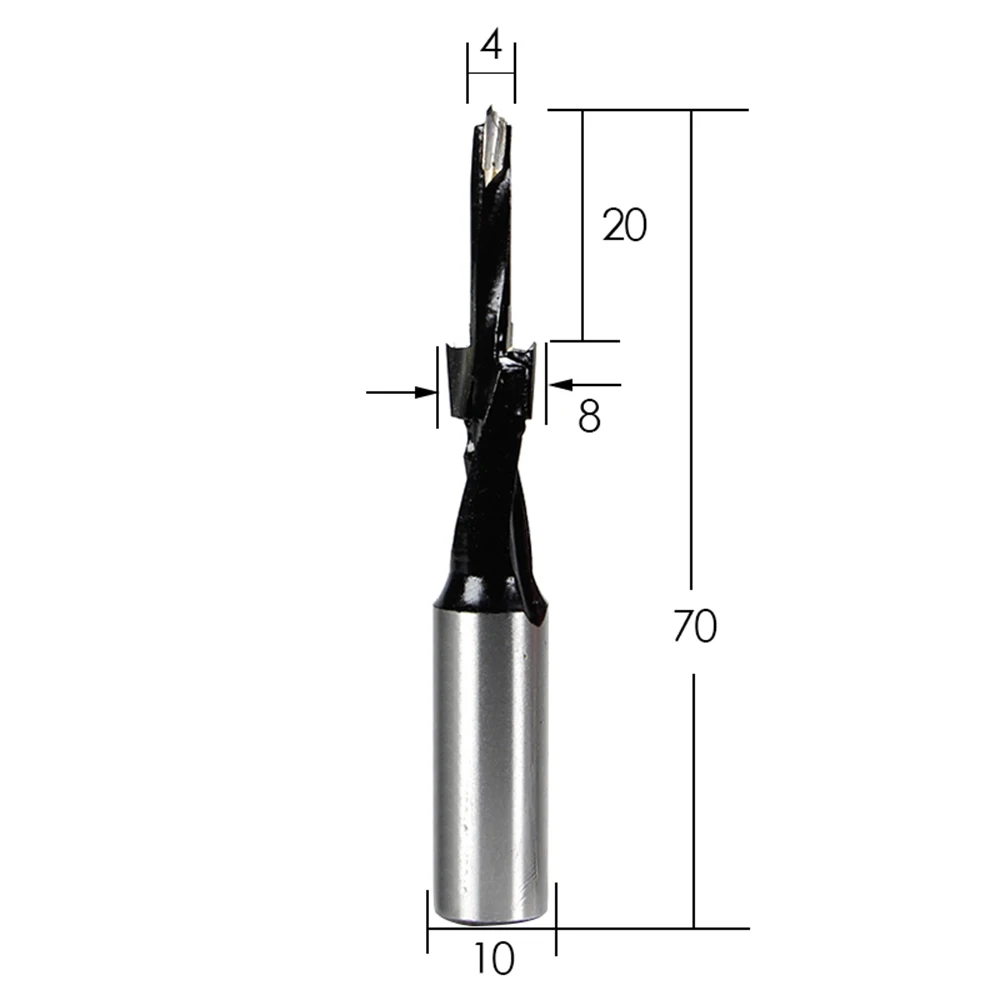 1pc Woodworking Through Hole Alloy Step Drill Bit Reaming Drill Counterbore Bit 70mm Router Bit for Wood Carbide Row Drill Head