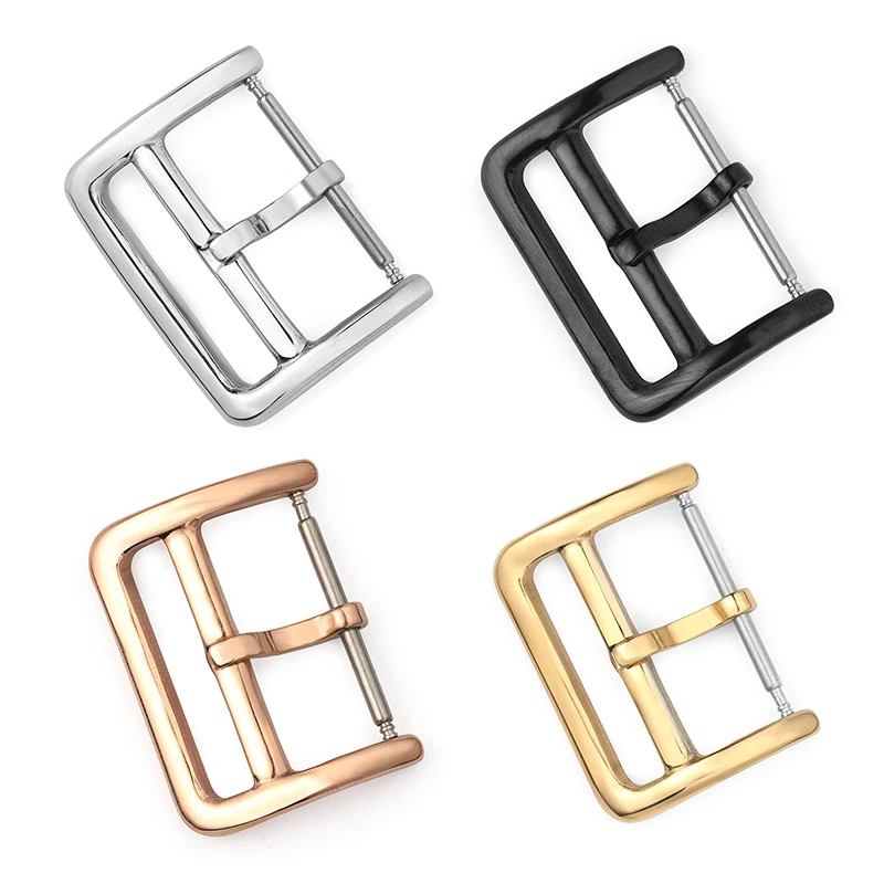 watch clasp 316 stainless steel buckle 12 14 16 17 19 20 22 18mm clasp watch buckle watch accessories Pin buckle