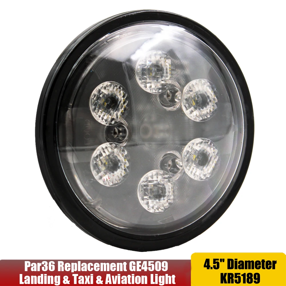 Aircraft Front Headlights Par36 Aviation Lamps GE4593, GE4591, GE4594, GE4713, GE4587, GE4505, GE4596+ x1pc