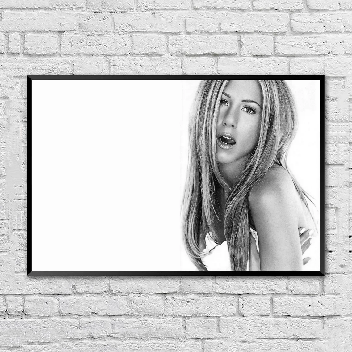 Jennifer Aniston Poster Movie Star Actor Art Canvas Poster Print Wall Painting Home Decoration (No Frame)