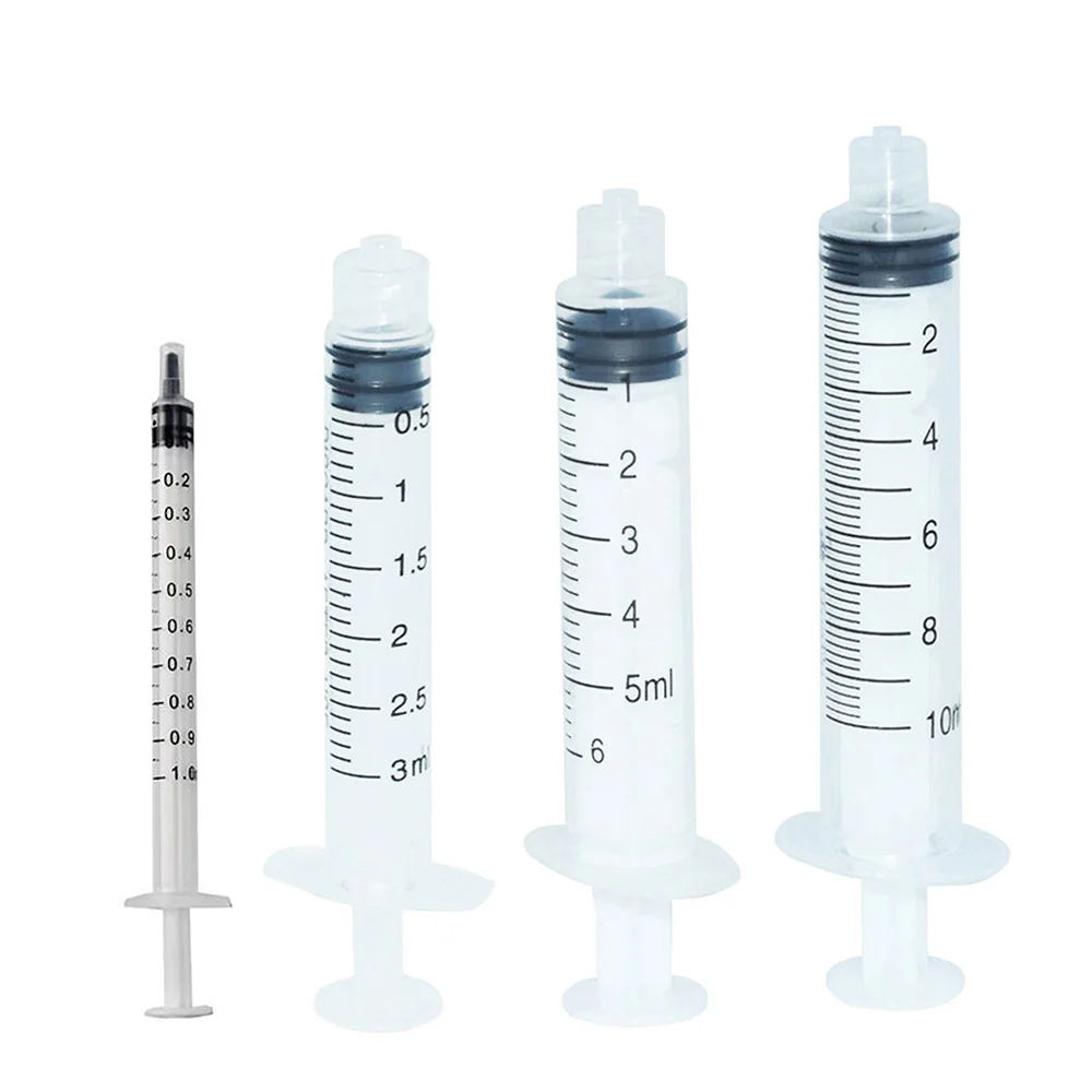 Wholesale Dispensing Syringes 1ml 3ml 5ml 10ml Pack of 100