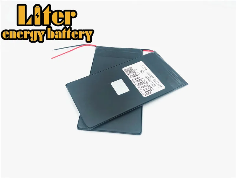 7.4v 12000mah U30gt U30gt1 U30gt2 Tablet Battery Plates 66mm * 3.7mm  Length 125mm 2  3766125 3566125