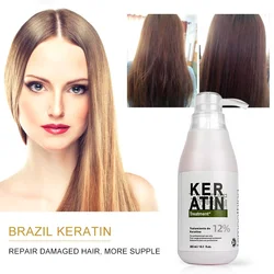 PURC 300ml Formaldehyde Brazilian Keratin Hair Treatment Smoothing Straightening Nourish Hair Scalp Treatment Hair Care Products