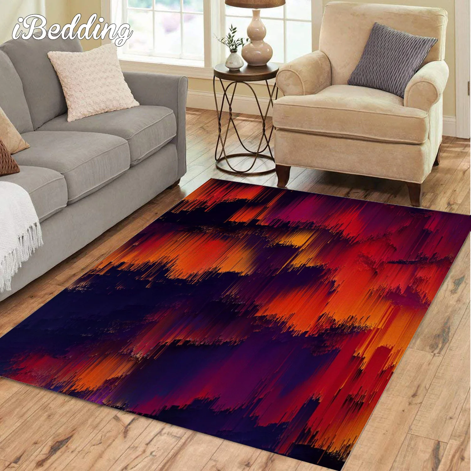 Modern Abstract Geometric Carpets for Living Room Waterproof Area Rug Decoracion Hogar Moderno Yoga Mat Bedroom Decor