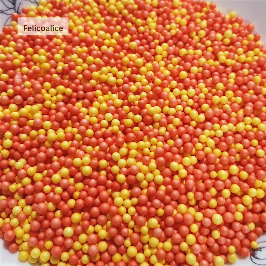 12L DIY Schnee Schlamm Partikel Zubehör Schleim Kugeln Kleine Winzige Schaum Perlen Für Floam Füllstoff Für DIY Liefert 2-4mm – Detail 16