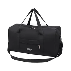 Bolsas de viaje Oxford para hombre, bolso de mano impermeable de gran capacidad, bolsa de viaje de fin de semana