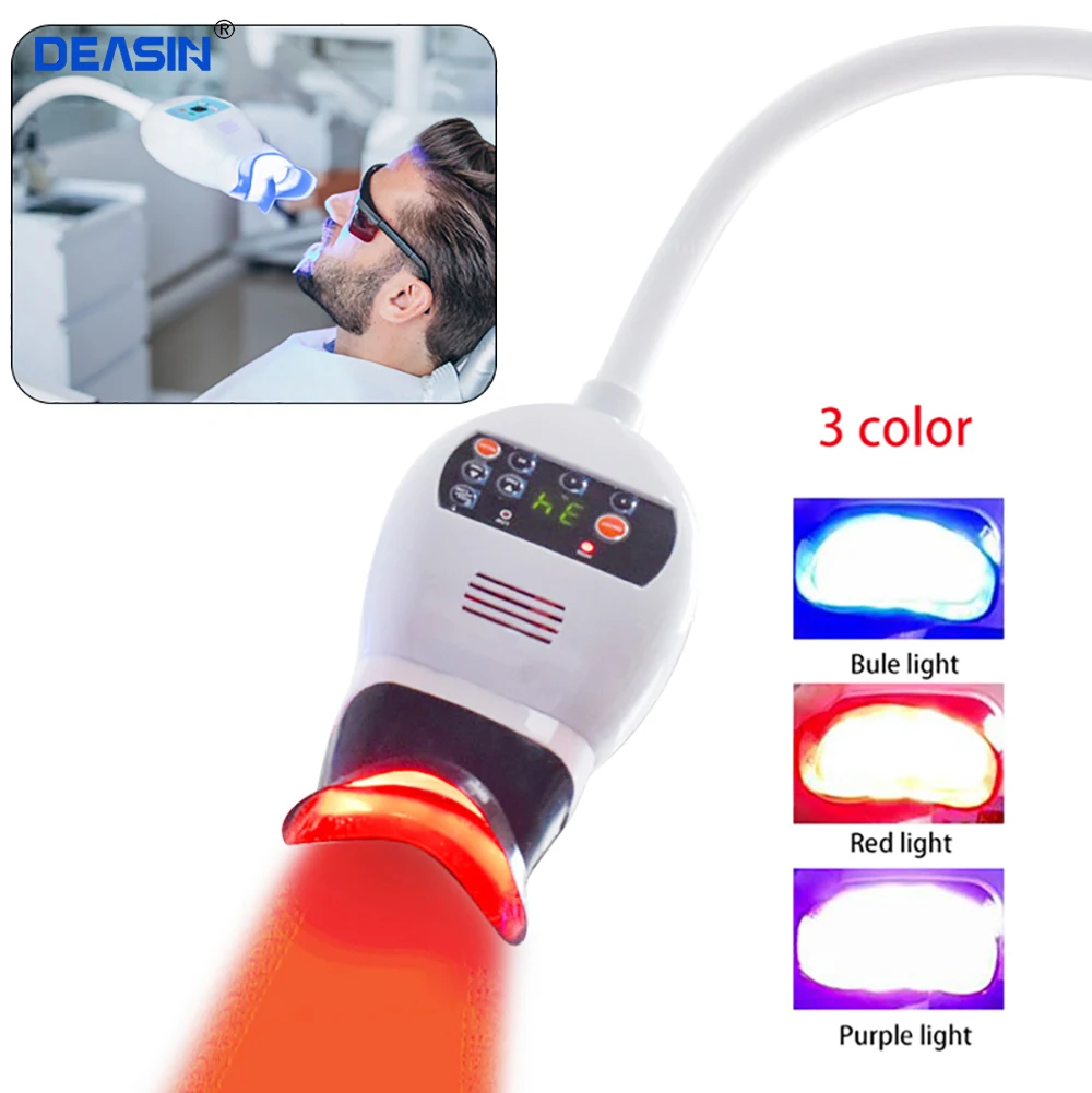 Dental Cold Light LED Teeth Whitening Machine Desk Tooth Bleaching Lamp dentistry tools
