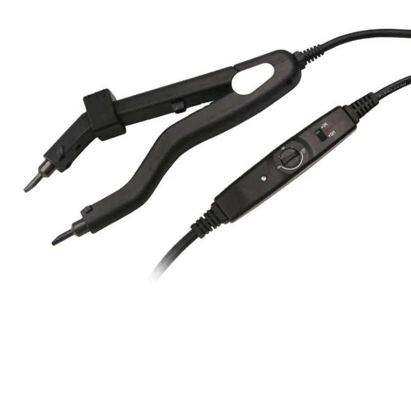 2021 Black Heat Hair Connector KIT 220 degree L-601 Temperature Controllable Heat Iron fast hot iron