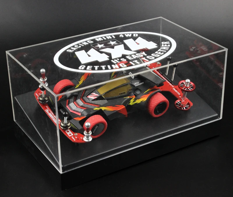 男の子用ミニ4wdレースカー、neo Tridagger、s2シャーシ付き改造カー