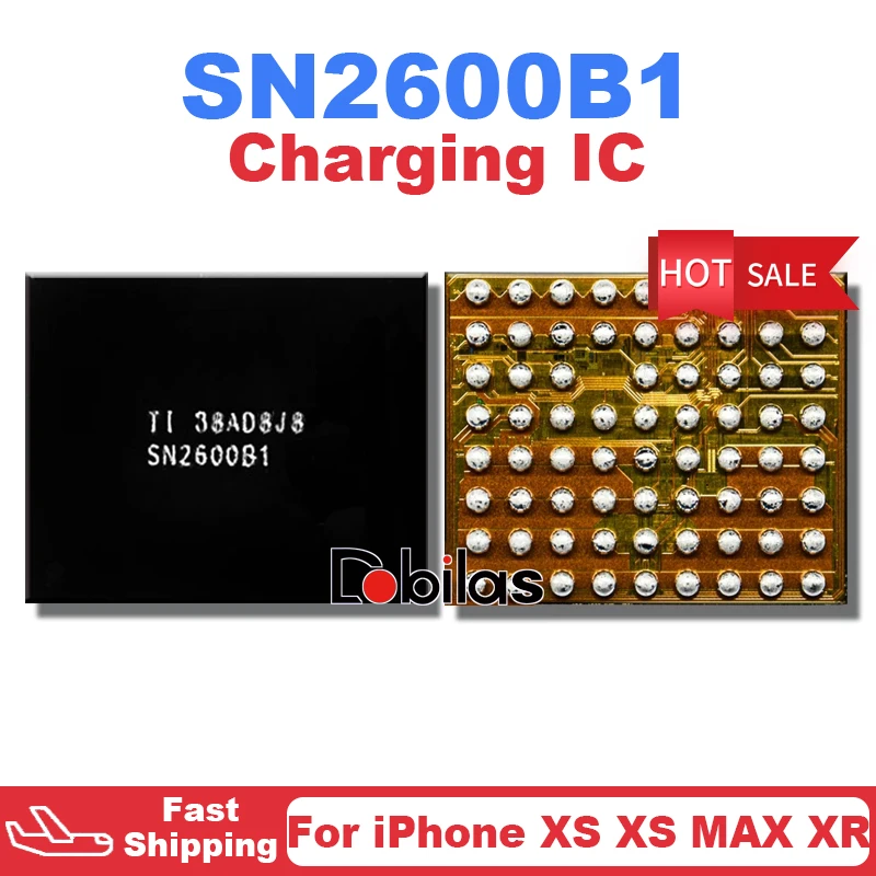 

5Pcs SN2600B1 U3300 For iPhone XS XS Max XR Charger IC Charging IC BGA Control IC Replacement Integrated Circuits Chip Chipset