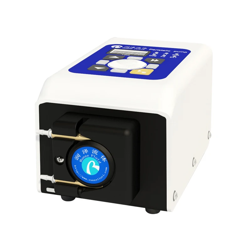 small laboratory peristaltic dosing  pump stepper motor transfer  liquid filling peristaltic pump 24v