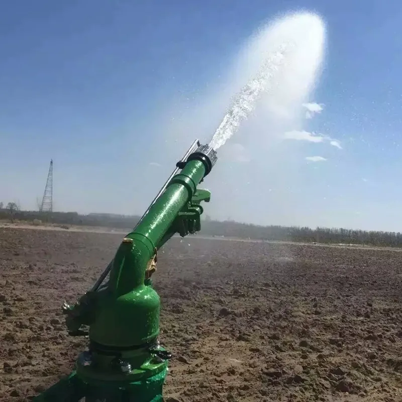 

Irrigation Sprinkler Gun Water System 360 Degrees Adjustable Rain Spray Gun Field Sprinklers For Agriculture Irrigation