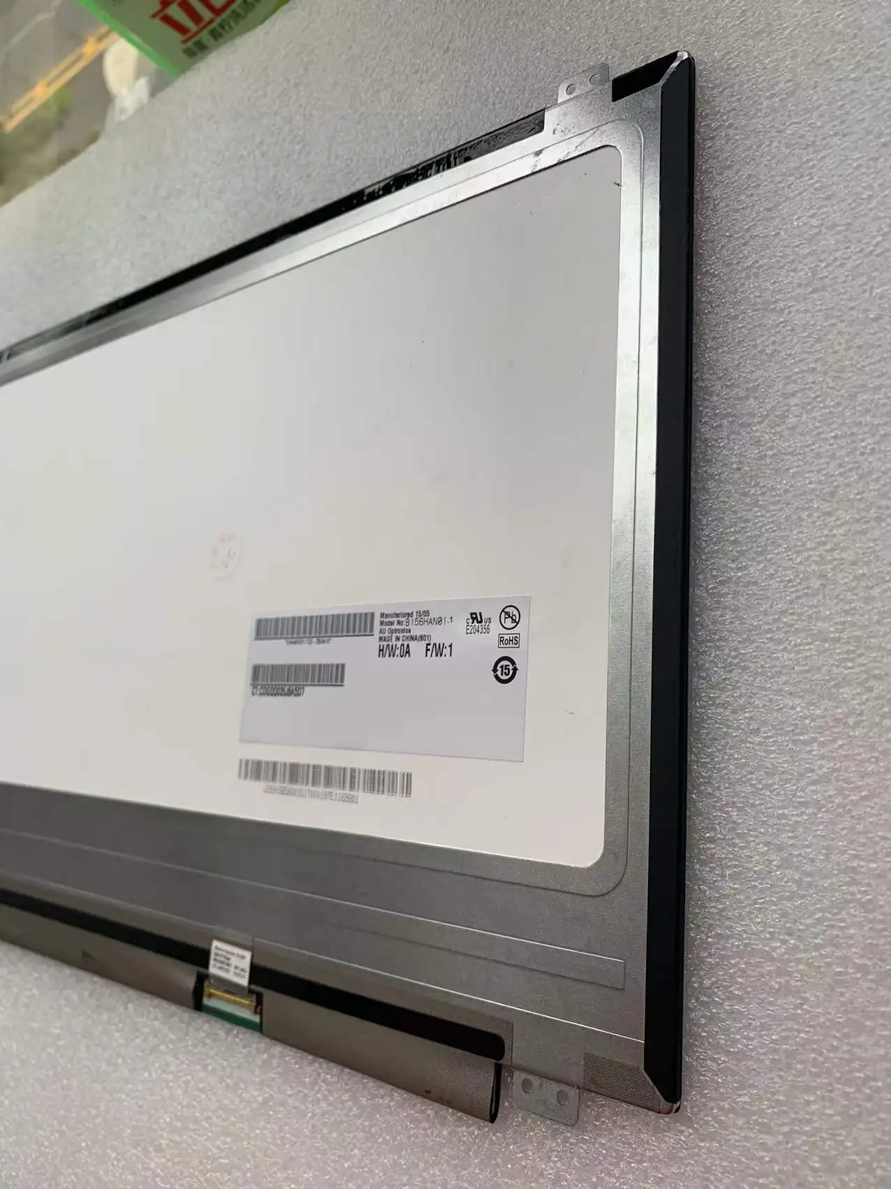 Imagem -06 - Ips Portátil Tela Lcd Lp156wf6-spb1 Ajuste Nv156fhm-n43 72 Ntsc Fosco Display Led Fhd1920x1080 30pin Edp 15.6