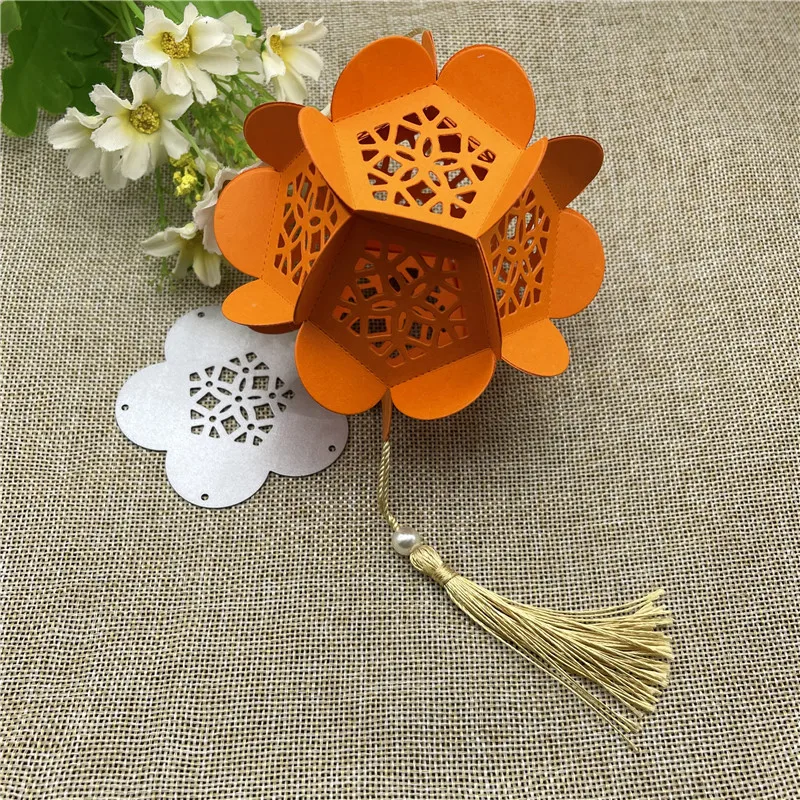 Flower Circular Ball Metal Cut Dies Stencils for Scrapbooking Stamp/Photo Album Decorative Embossing DIY Paper Cards