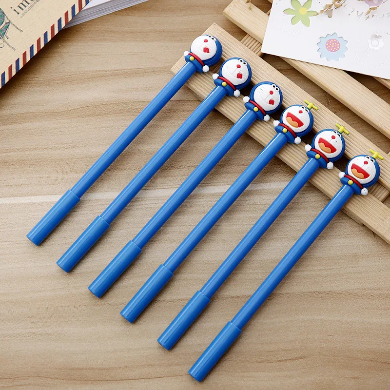 20 PCS South Korea New Stationery Cute Expression Cat Learning Stationery Neutral Office Pen