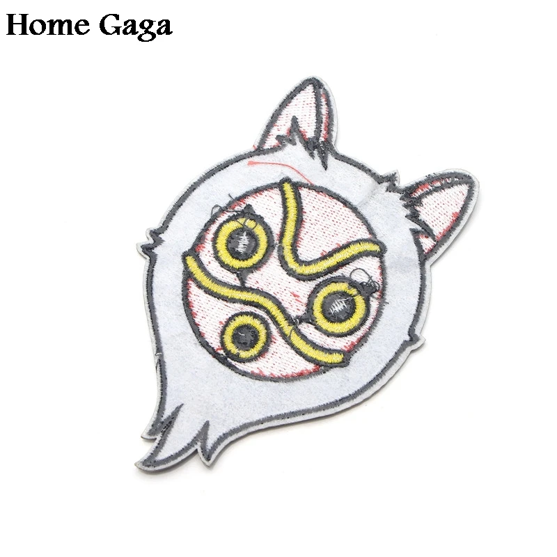 Homegaga Anime princess applique patches diy iron on para shoe jeans shirt stickers embroideried badge costume decoration D2866