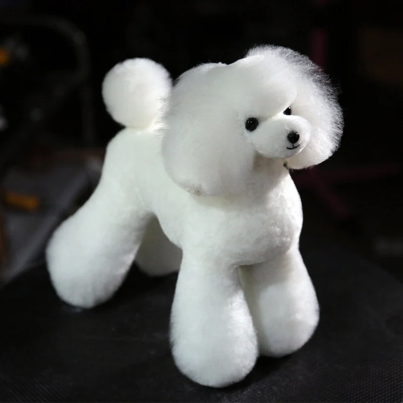 犬のグルーミングモデル,テディベアモデルのトリミング,練習用,毛皮5個
