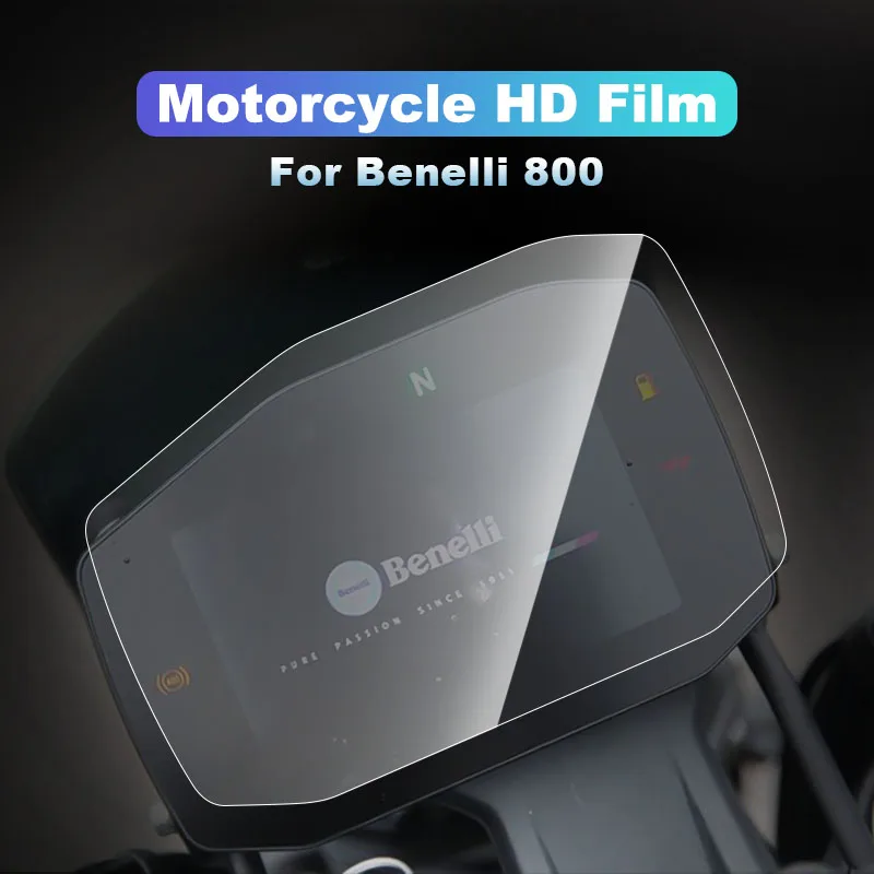 For Benelli 800 Cluster Scratch Protection Instrument Speedometer Film Screen Protector