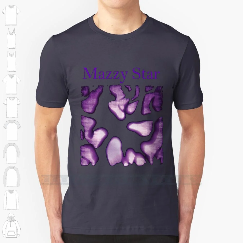 Mazzy Star 100% Cotton T Shirt Mazzy Star Alternative Rock 1980s Female Girl Woman Singer 1990s Cat Shadow Tee Short Sleeve