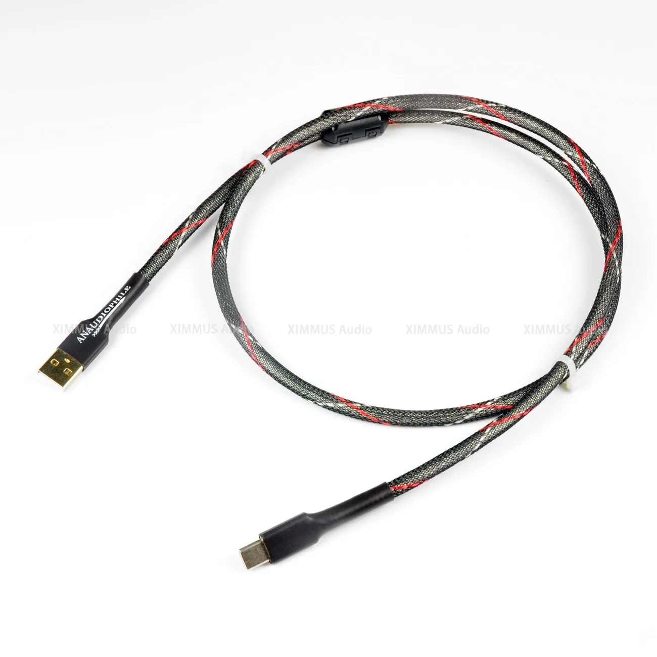 HiFi Sliver Plated USB Type A To C Audio Data Cable 5N DAC Amplifier PC Mobile NAS Very Conductors