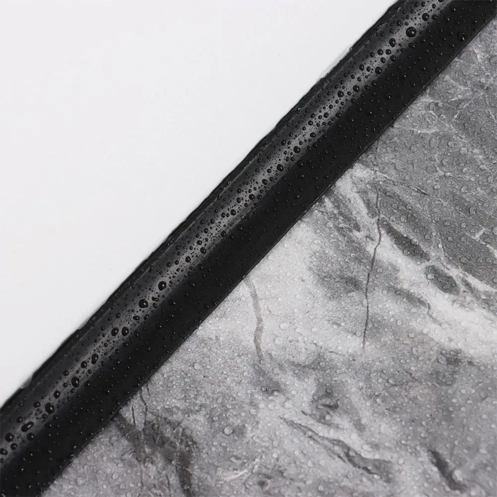 Non-slip Bendable Shower Dam Silicone Flood Barrier Water Retaining Strip Water Stopper Self-Adhesive Door Bottom Sealing Strip