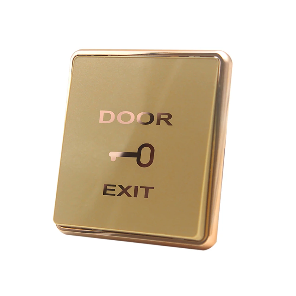 

Golden Exit button switch durable access door switch button automatically reset the normally open signal release push button