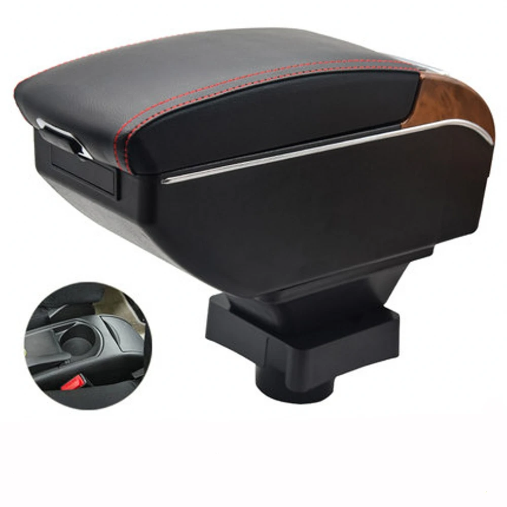 

For Citroen C4 Armrest Box Retrofit Parts Center Console Special Storage Space Car Elbow Rest with USB Cup Holder