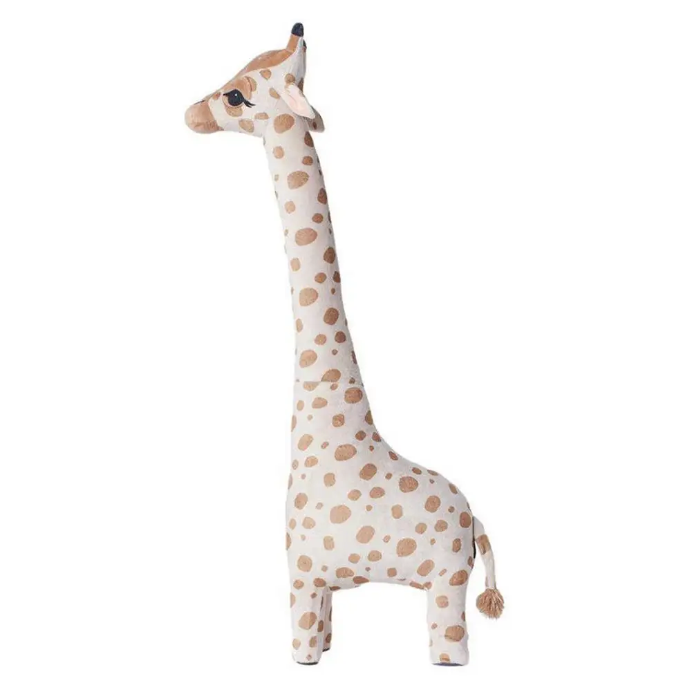 67cm Big Size Simulation Giraffe Plush Toys Soft Stuffed Animal Giraffe Sleeping Doll Toy For Boys Girls Birthday Gift Kids Toy