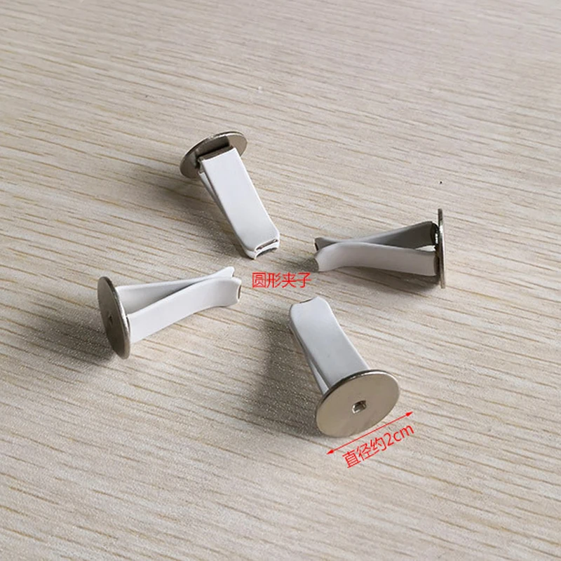 5Pcs Round head Auto Air Conditioner Car Round metal Outlet Perfume Clips Vent Clip Auto Accessories