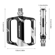 Ultralight Aluminum Bike Pedals Non-slip Stable Accessories #3