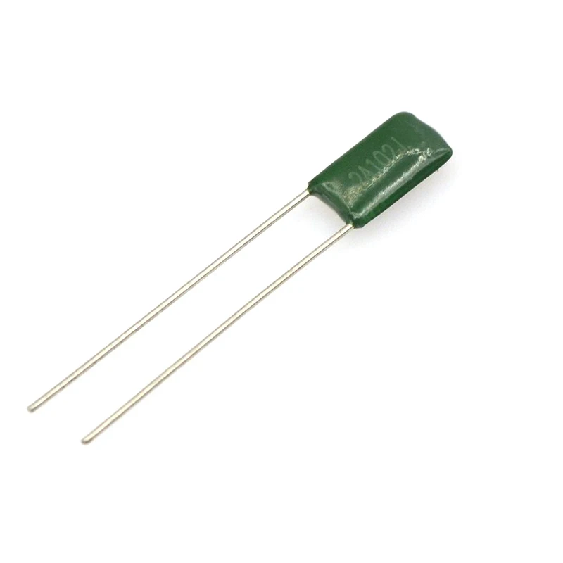 50pcs Polyester Film Capacitor 2A102J 100v 1nF 1000pF 100v1nf