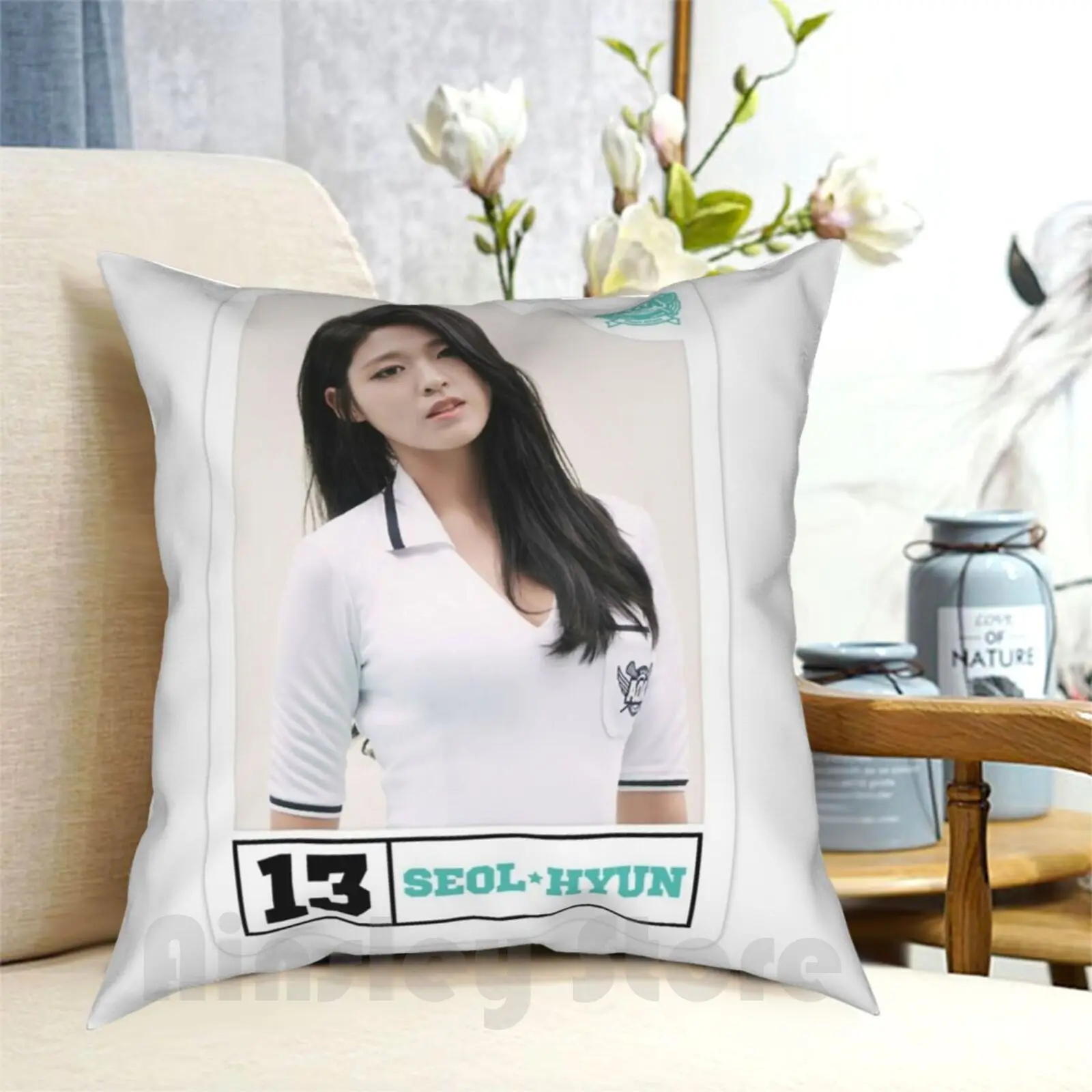 Seolhyun-Heart Attack-#13 Pillow Case Printed Home Soft DIY Pillow cover Aoa Aceofangels Ace Angels Elvis Kpop Korean Pop