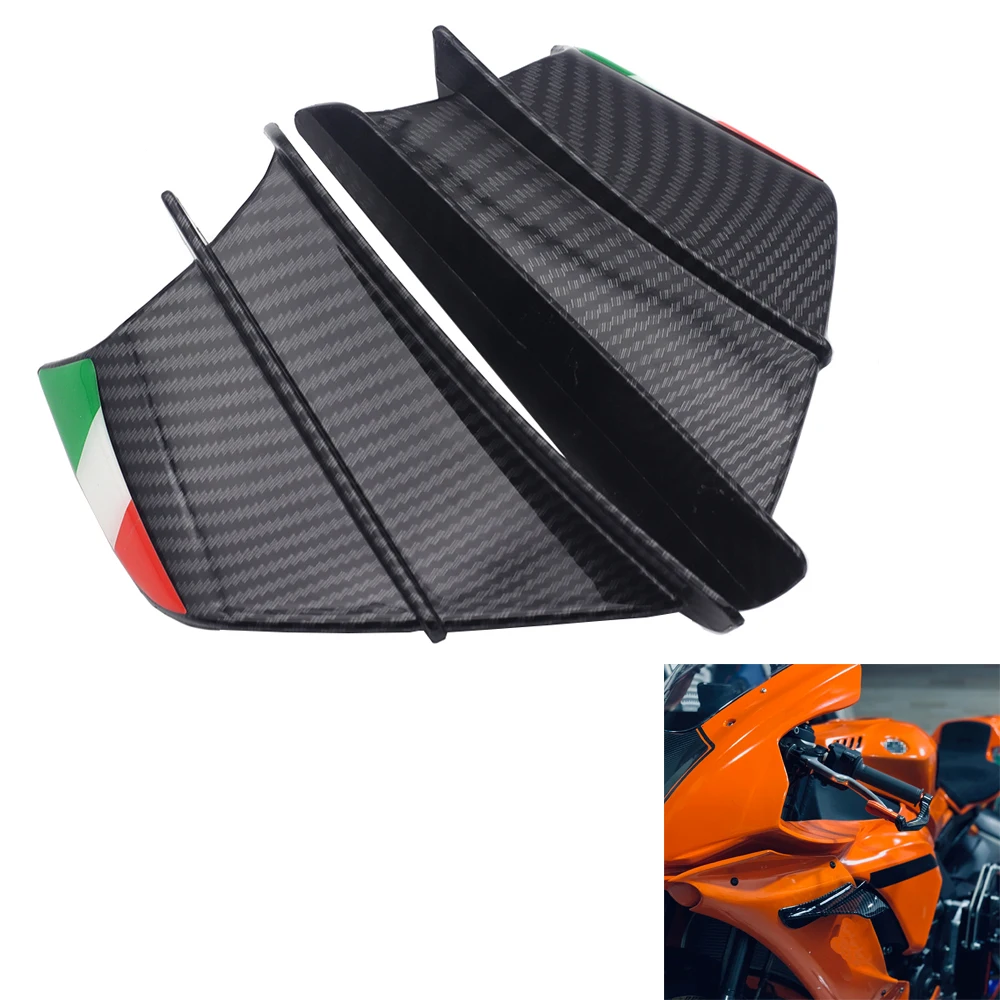 Motorcycle Winglet Aerodynamic Wing Kit Spoiler For Ducati MONSTER M900 M1000 900SS 1000SS MTS1100 MTS1000SDS 600SS Accessories