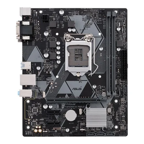 Imagem -03 - Asus-placa-mãe Original Intel Desktop Placa-mãe Prime H310m-k R2.0 Lga 1151 Core i7 i5 i3 32gb Ddr4 1151 Novo