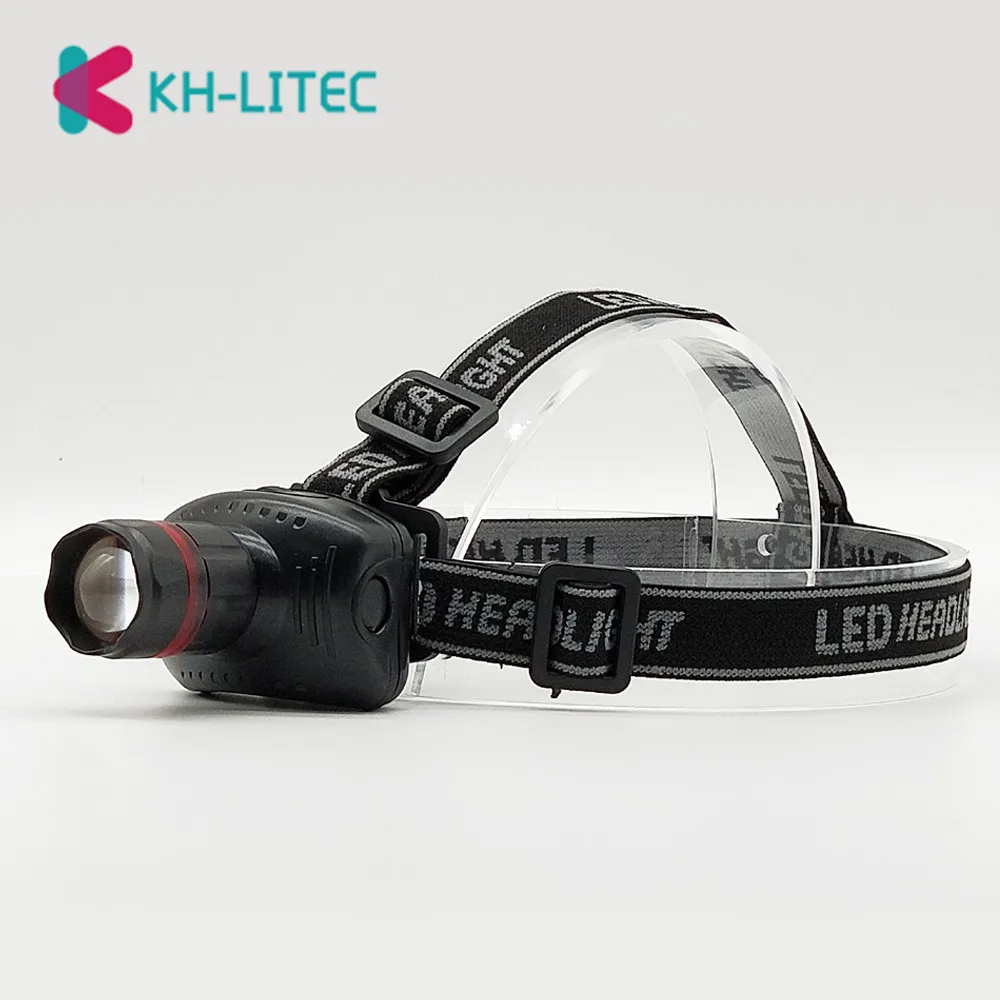 KHLITEC 3 Modes Mini Bike Headlamp Head Light Good Quality Headlight head Lamp LED headlamp Led Torch Flashlights AAA Wholesale