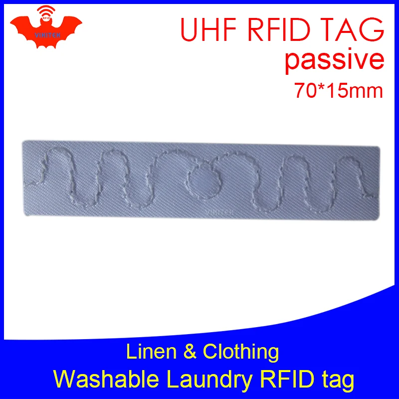 UHF-RFID-Wäscheetikett Hotel Leinenkleidung Waschbare hitzebeständige 902-928 MHz NXP UCode8 EPC Gen2 6C Smartcard passive RFID-Tags