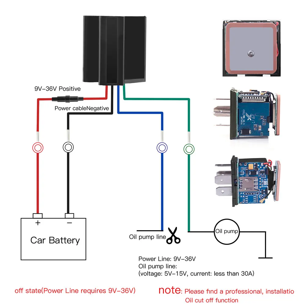 Mini GPS Tracker Auto Tracker Micodus Relais Design Schnitt Kraftstoff GPS Anti-diebstahl Echtzeit Überwachung System GPS locator Tracking