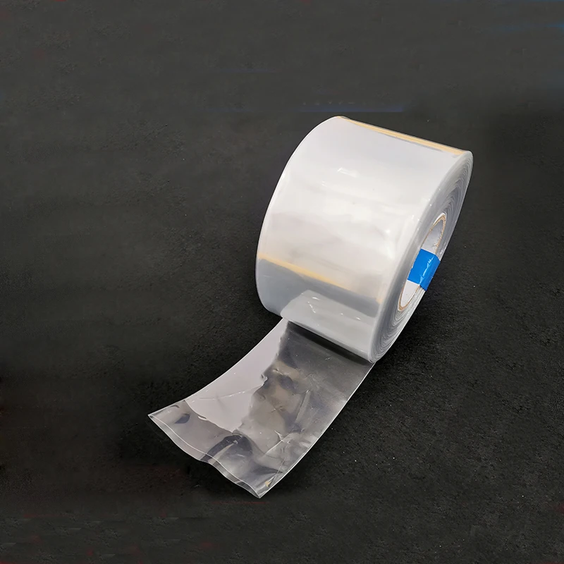 1KG transparent 18650 lithium battery sleeve sheath PVC heat shrinkable tube shrink film of various sizes shrink sheath